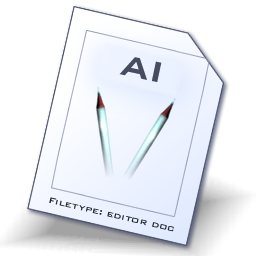 File Types Ai Icon 256x256 png